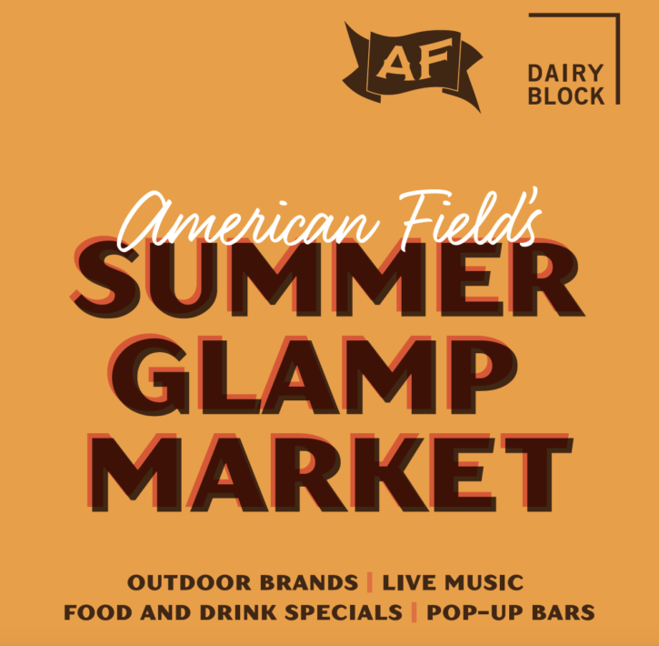 Summer Glamp Market poster