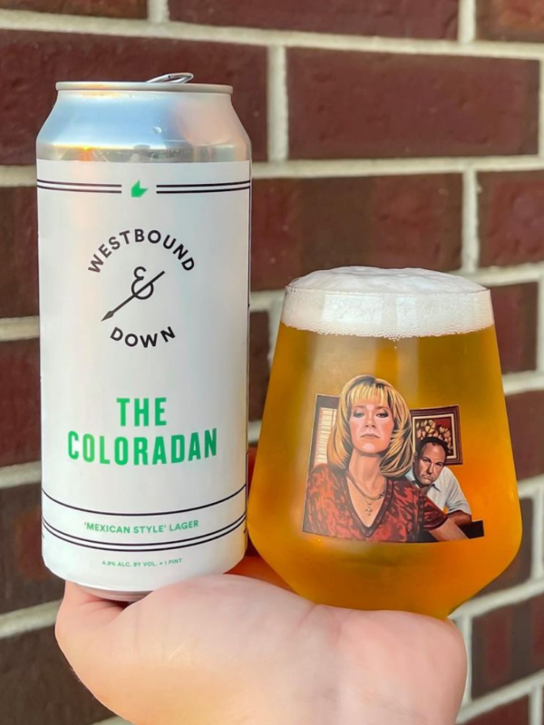 can of westbound & down the coloradan mexican style lager