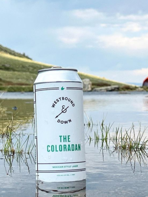 can of westbound & down the coloradan beer