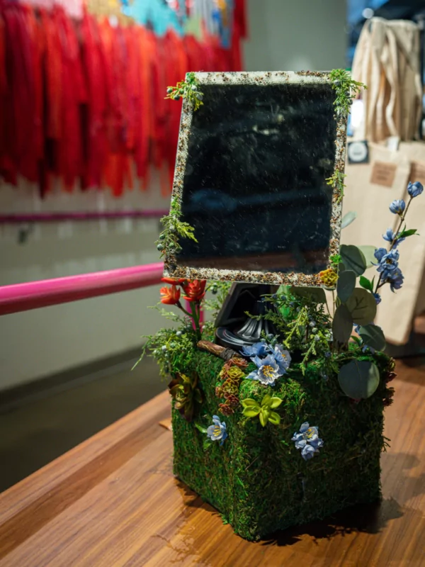 art on display at dairy block denver