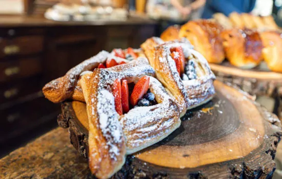 Berry filled croissant from LoDough Bakery in denver