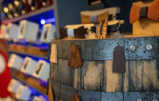 wood bowties at switchwood dairy block denver