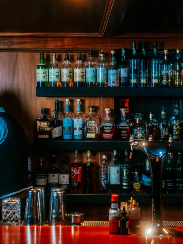 Mahogany Room in Seven Grand Whiskey Bar