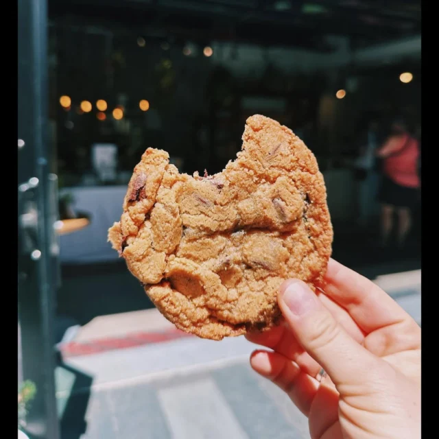 Let’s take a moment… for the cookie. 🍪⁠⁠Crispy on the edges, gooey in the middle, and always worth the detour! Find this perfect bite (and more) at @LoDough_Bakery inside the Dairy Block Alley!⁠⁠📸: @maytheforksbewithyou17