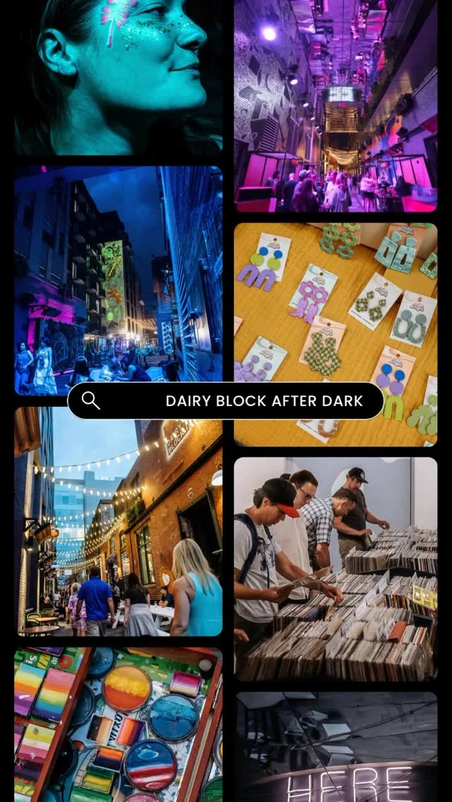 THIS Saturday, the Alley lights up! ✨ After Dark returns with a summer night market that’s equal parts art party, music set, and downtown hang. Curated by our friends at @FiresideAtFive, it’s your chance to dive into Denver’s most electric after-hours scene.⁠⁠🌀 THIS Saturday, June 21 | 5–10 PM⁠⁠Here’s what’s going down:⁠🎶 Vinyl DJ sets by @ESP.HiFi⁠🍸 Alley Pop-Up Bar by @PokaLolaSocialClub⁠✨ Projection mapping by @DSDI_, a vinyl shop collab with @RockyMountainRecordShow & disco-inspired installs from @AbstruseLike⁠⁠Explore a fresh lineup of 15+ local artists, makers, and culinary creatives including:⁠ @ShopBabaCool, @BigAssMaps, @BuenaVista.Goods, @ContrariumChainstitch,⁠ @Efta.Streetwear, @FikkaChica, @Gedrd_, @HeyAlissandra, @SpellAndSage, @Doctor_Ew, @HashawPots, @Cr3am.Ink, @KPMountainMetals, @CypressApothecaryy, @TheYellowFix, and more!⁠⁠📌 Can’t make it this Saturday? After Dark returns July 19 + August 16 with all-new lineups and surprises. See you in the Alley!