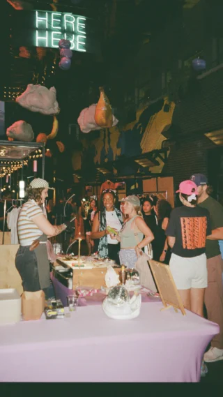 ✨DONT MISS IT! ✨ We’re ending the summer with our FINAL After Dark Night Market and it’s going to be our biggest, boldest one yet.⁠⁠📌 Saturday, August 16 | 5–10 PM at Dairy Block⁠⁠Wander The Alley for delicious bites, a snapshot-worthy moment with our live performer, and a curated selection of local vendors. From ethically sourced accessories to handcrafted edible chocolate, there’s something for everyone.⁠⁠🎶 @ESP.HiFi spinning an all-vinyl DJ set⁠🍸 @PokaLolaSocialClub slinging specialty cocktails from the Alley Pop-Up Bar⁠✨ @DSDI_ projection mapping magic + @RockyMountainRecordShow on the @SevenGrandDenver patio⁠🤸‍♂️ @HomesteadCircus bringing the thrill with a special slinky performance at the 18th Street Alley entrance⁠⁠🎟️ Full vendor lineup in our bio — no tickets needed, just show up and celebrate the grand finale!