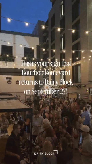 This is your sign to sip, savor, and celebrate Bourbon Boulevard at Dairy Block! 🥃⁠⁠Next Saturday The Alley transforms into Denver’s premier whiskey destination for one unforgettable night. In partnership with @SevenGrandDenver, Bourbon Boulevard is your chance to celebrate National Bourbon Heritage Month with an immersive evening of tastings, music, and community. ⁠⁠ Here’s what’s on the menu:⁠✨ 30+ whiskey brands from across the country, each offering 3–4 unique pours⁠✨ The exclusive debut of Seven Grand’s new single barrel pick⁠✨ Live music filling The Alley with energy all night long⁠⁠And it all supports a great cause — proceeds benefit the CHOW Foundation, a nonprofit dedicated to supporting hospitality industry workers.⁠⁠📌 Saturday, September 27 in The Alley⁠VIP Access: 5–6 PM⁠GA Entry: 6–9 PM⁠⁠𝗧𝗶𝗰𝗸𝗲𝘁𝘀 𝗮𝗿𝗲 𝗹𝗶𝗺𝗶𝘁𝗲𝗱, 𝗰𝗼𝗺𝗺𝗲𝗻𝘁 “𝗩𝗜𝗣” 𝗳𝗼𝗿 𝘁𝗵𝗲 𝘂𝗹𝘁𝗶𝗺𝗮𝘁𝗲 𝗯𝗼𝘂𝗿𝗯𝗼𝗻 𝗲𝘅𝗽𝗲𝗿𝗶𝗲𝗻𝗰𝗲! 👀