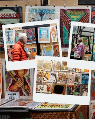 The wait is almost over... Flatstock is THIS WEEKEND! ⚡️⁠⁠📍 October 18–19 | 12–5 PM | Dairy Block Alley⁠Free + open to the public⁠⁠Presented by the @PosterInstitute and @FiresideAtFive, @Flatstock is a two-day art takeover celebrating the world’s most influential gig poster artists. Expect bold, handmade, limited-edition screen prints that fuse music and design into the ultimate collectible.⁠⁠🎨 Featuring a stacked lineup of local + national artists:⁠@BarryTheArtGuy · @JamPrintsArt · @Lil_Tuffy · @RabiesBabies_ · @PencilPlan · @MoonlightSpeed · @TravisGillan · @FieldSparrowStudio · @DelanoRock · @JayesCaitlin · Richard Biffle / Ol Crow Studio⁠⁠Plus:⁠🎶 Live pop-up sets from @SofarDenver⁠🍻 Drinks from @PokaLolaSocialClub and Free N/A sips from Best Day Brewing⁠💿 Vinyl treasures from @RockyMountainRecordShow⁠🖌️ A community color-by-number poster in The Alley⁠⁠Don’t miss your chance to dig, sip, and discover. Flatstock only happens once a year!