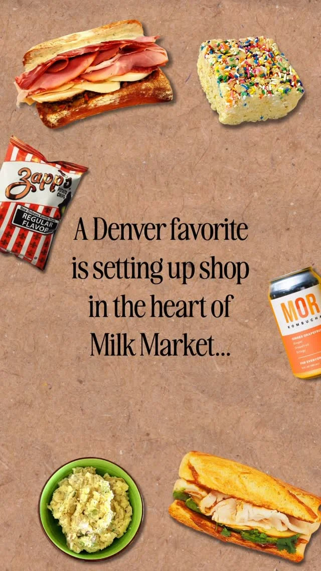 A Denver favorite is setting up shop in the heart of @DenverMilkMarket with expertly curated provisions and craveable bites in tow! Any guesses? 👀⁠⁠@MarczykFineFoods is opening soon and joining the lineup with curated provisions and market staples designed for quick stops and busy days.⁠⁠Learn more at the link in our bio.